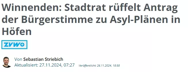 27.11.2024 ZVW online Ausgabe