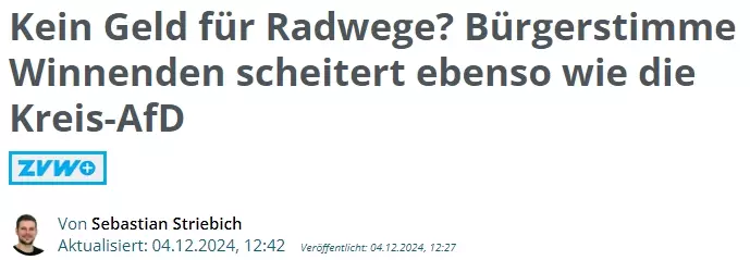 04.12.2024 ZVW online Ausgabe